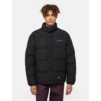 Dickies Scobey Puffer Jacket - Black- Heren, Black