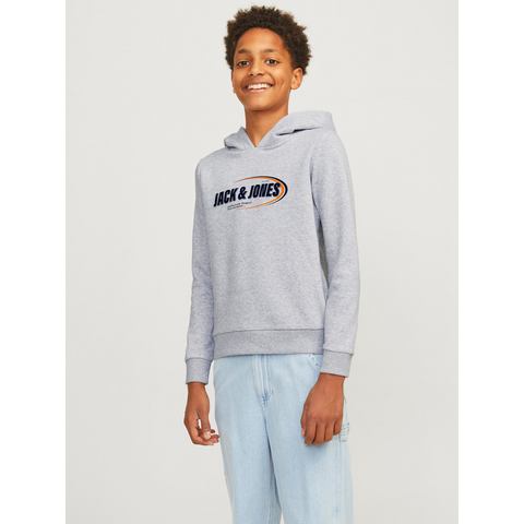 Jack & Jones Junior Hoodie JCORAY BRANDING SWEAT HOOD FST JNR