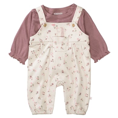 Staccato light nature Romper+shirt gedessineerd