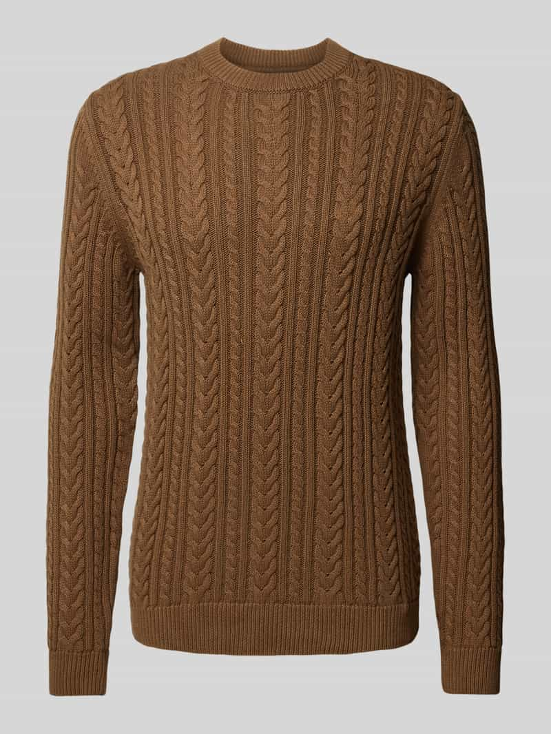 MCNEAL Gebreide pullover met kabelpatroon