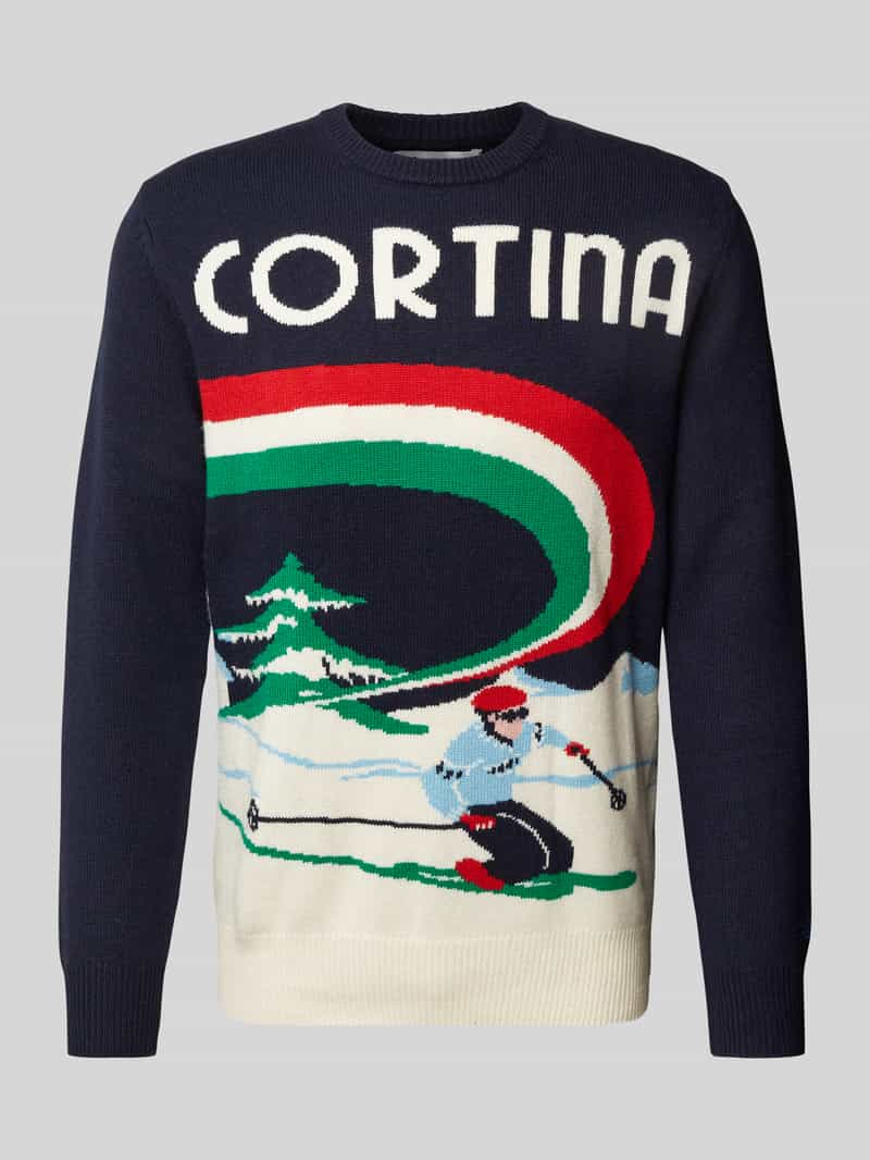 MC2 Saint Barth Gebreide pullover van wolmix, model 'CORTINA'