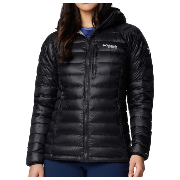 Columbia  Women's Arctic Crest Down Hooded Jacket - Donsjack, zwart