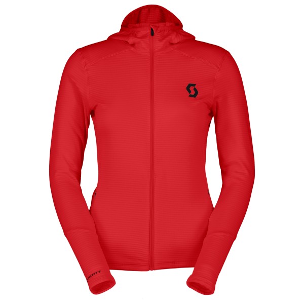 Scott  Women's Hoody Defined Light - Fleecevest, rood