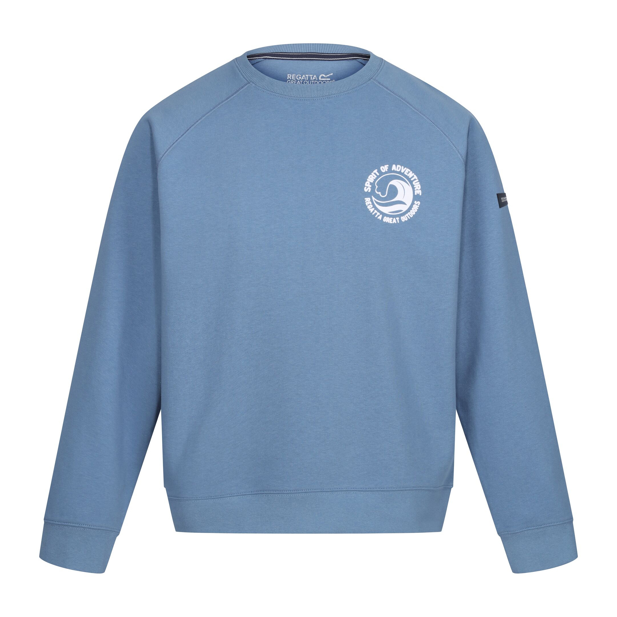 Regatta Heren nithsdale wave sweatshirt met ronde hals