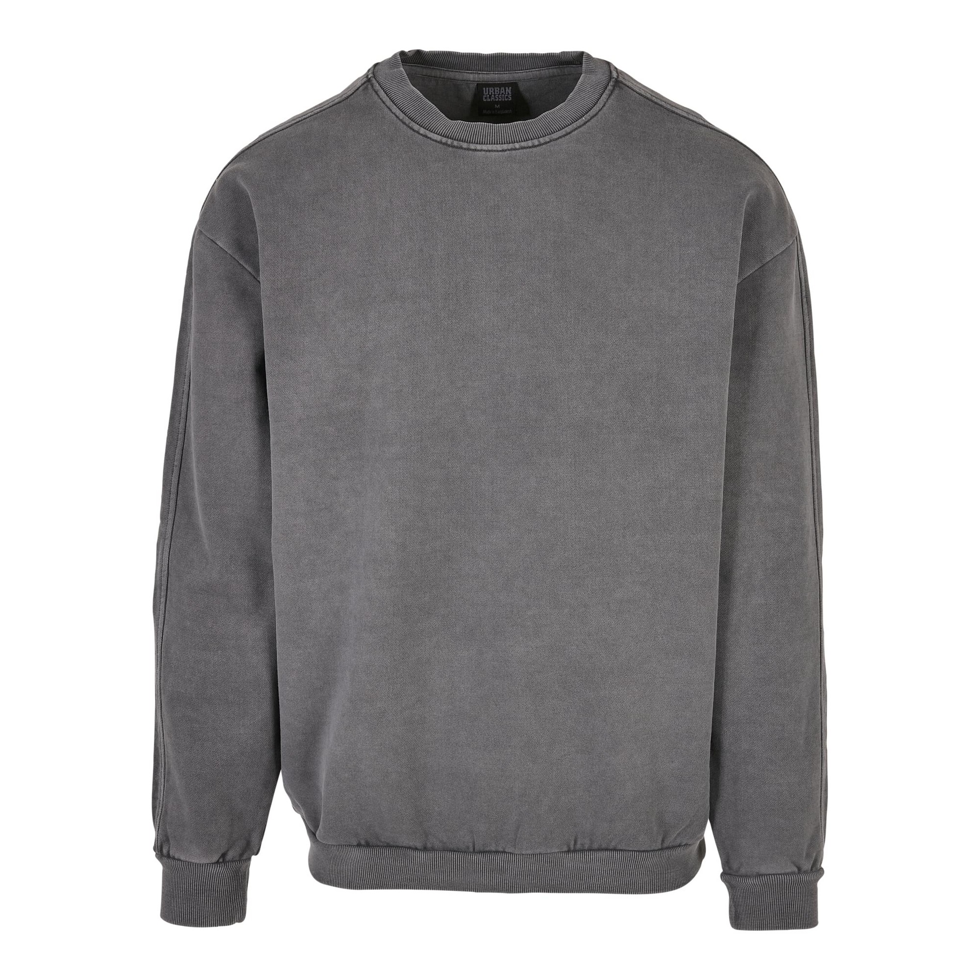 Urban Classics Heren crew sweatshirt in badstof