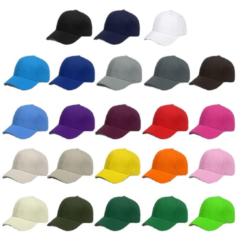 JewelryPalace03 Mannen Vrouwen Effen Gebogen Zonneklep Baseball Cap Hoed Effen Kleur Mode Verstelbare Caps roze