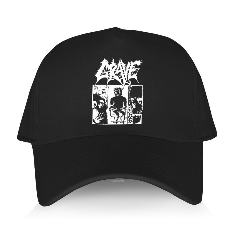 91460000MABYR62T12 Modemerk Baseball cap sunmmer Verstelbare Hoed unisex GRAVE TREMENDOUS PAIN DEATH METAL BAND Grappig Ontwerp Ademende hoeden Adjustable