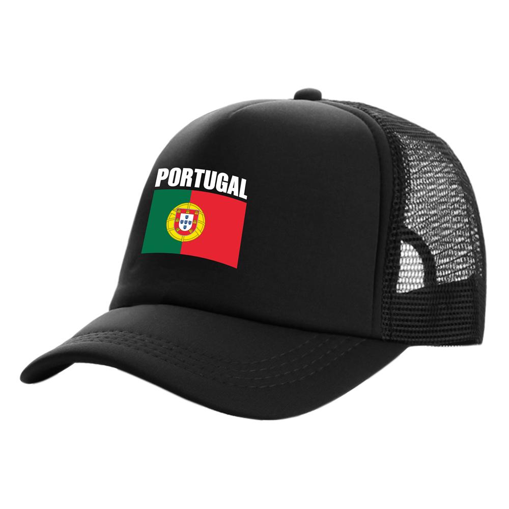 91530102MAC1XWP06K Portugal Trucker Cap Unisex Portugal Portugese Hoed Baseball Cap Koele Zomer Unisex Mesh Net Caps