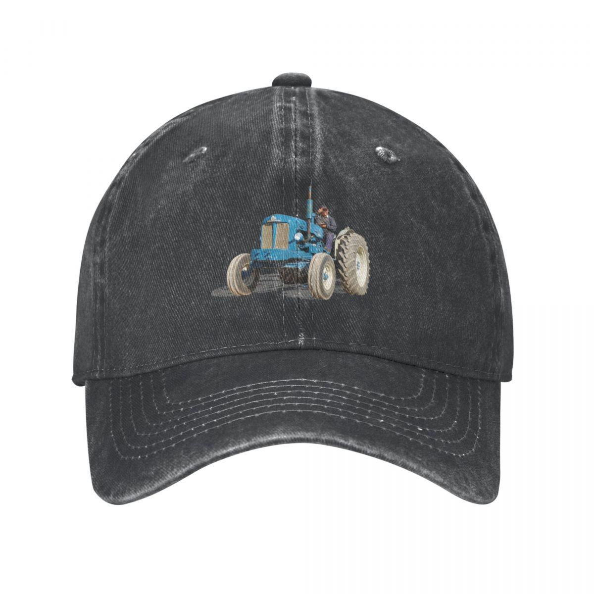 91220702MAC3XJBU98 Super Major (Export Model), the last Fordson tractor Cowboy Hat Luxury Brand cute Caps Man Cap Women's