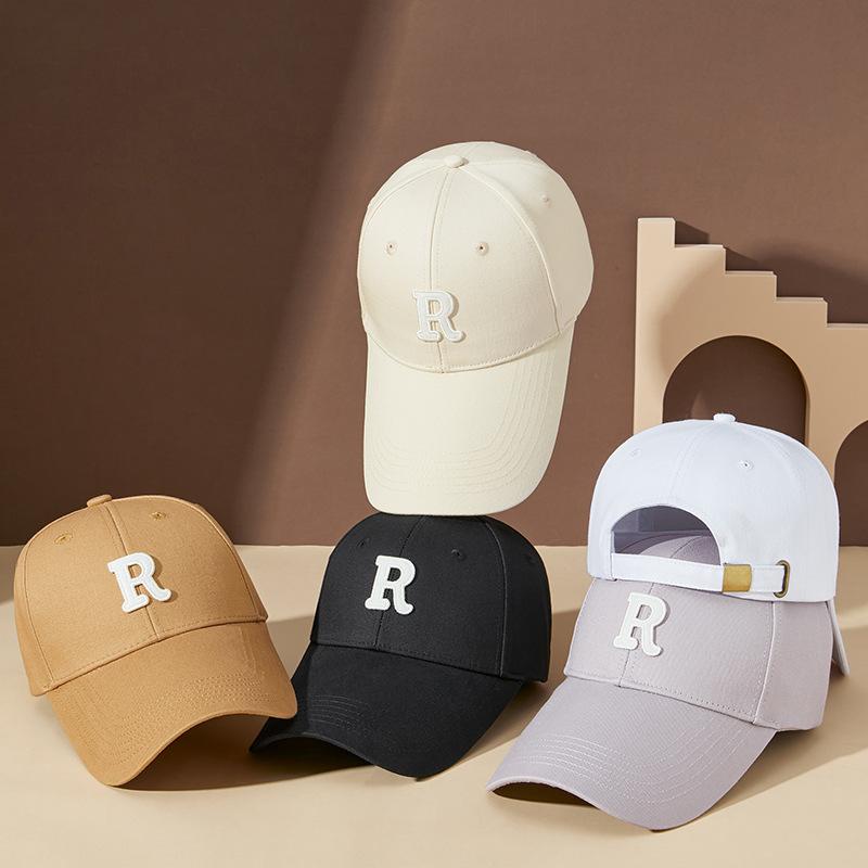 Fashion human New cotton lengthened brim anti-ultraviolet baseball cap men and women outdoor leisure sunscreen duck tongue cap M(56-59CM) rood