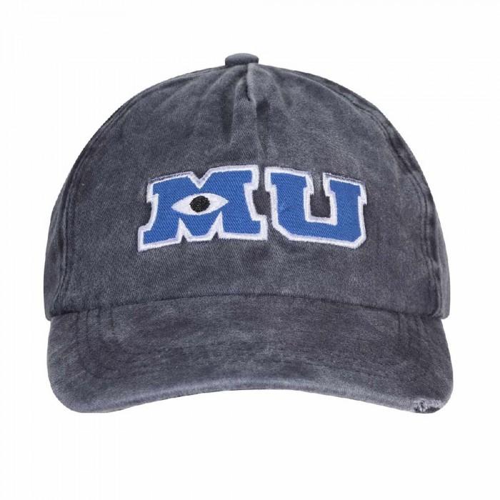 Pertemba FR - Apparel Monsters University Unisex honkbalpet met logo voor volwassenen One Size grijs