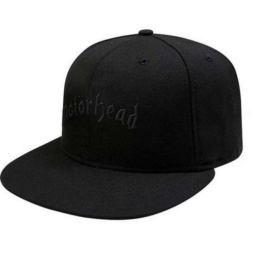 Pertemba FR - Apparel Motorhead unisex-logo voor volwassenen en Warpig-snapback-pet One Size zwart