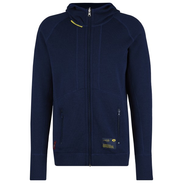 Transhumance  Hoody - Merinohoodie, blauw