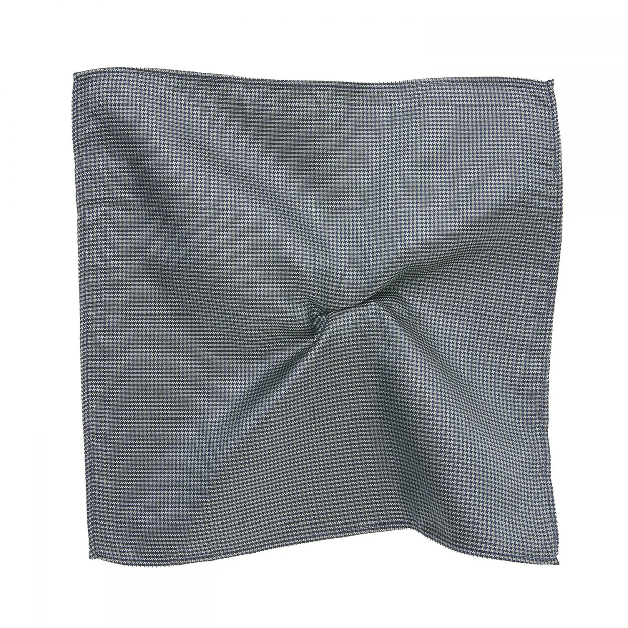 Tresanti Simen | woven silk pocket square pied de poule |