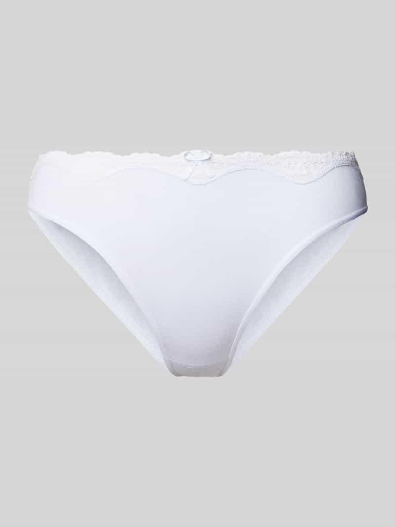 Schiesser Slip met strikdetail