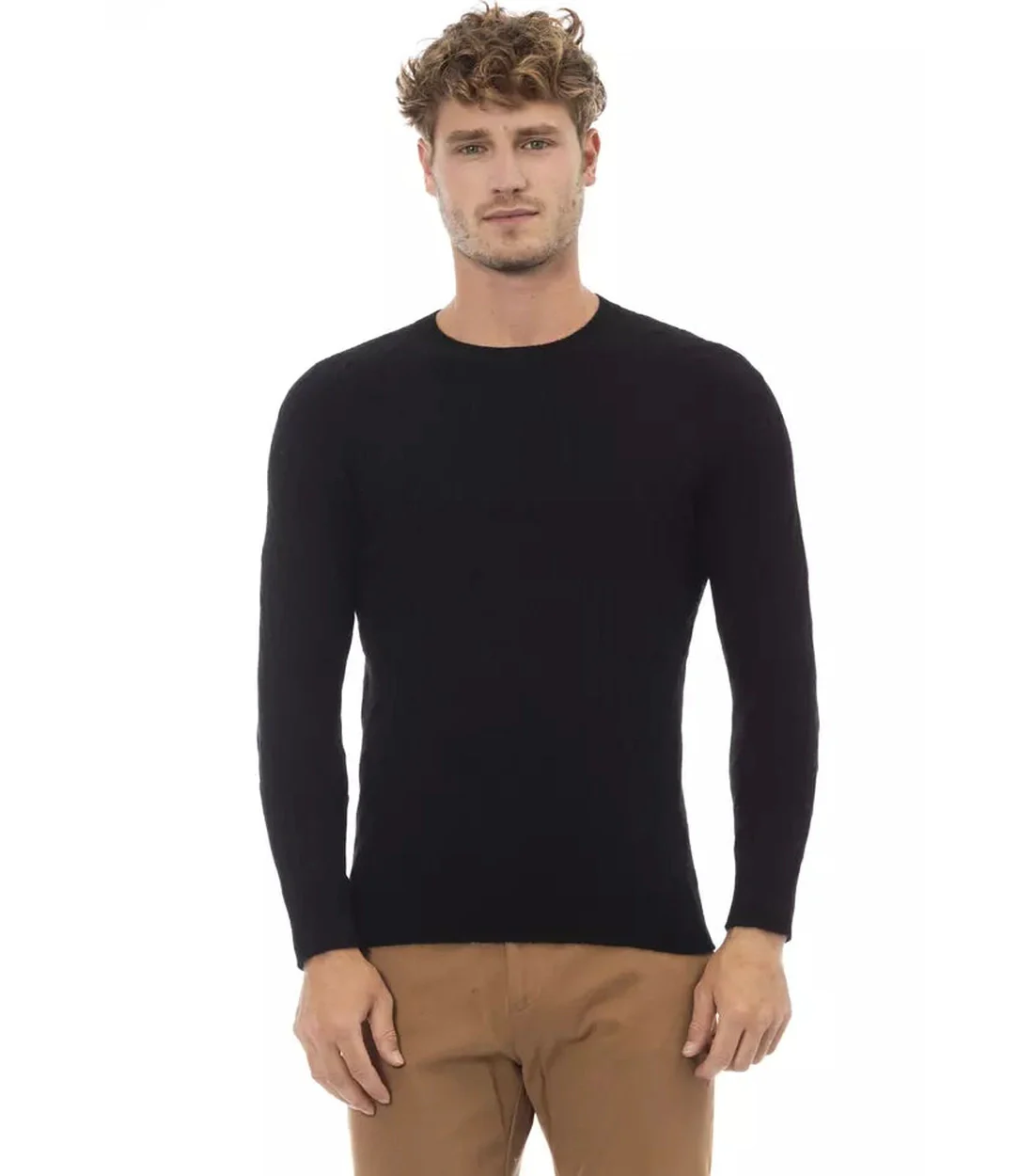 Alpha Studio Viscose herensweater