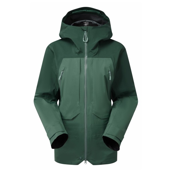 Rab  Women's Khroma Converge Jacket - Hardshelljas, groen