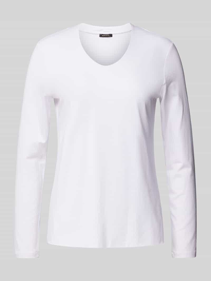 MORE & MORE Longsleeve met ronde hals