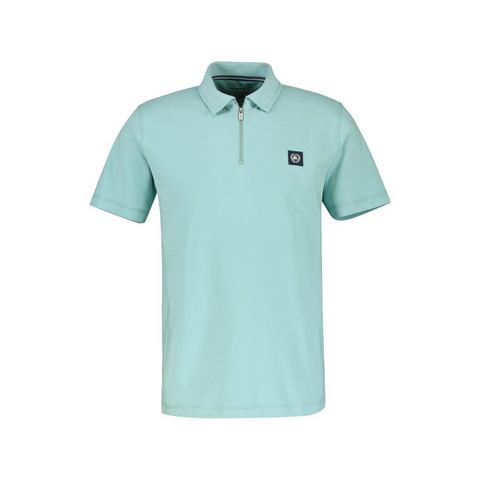 Lerros Poloshirt met logoborduursel op de borst