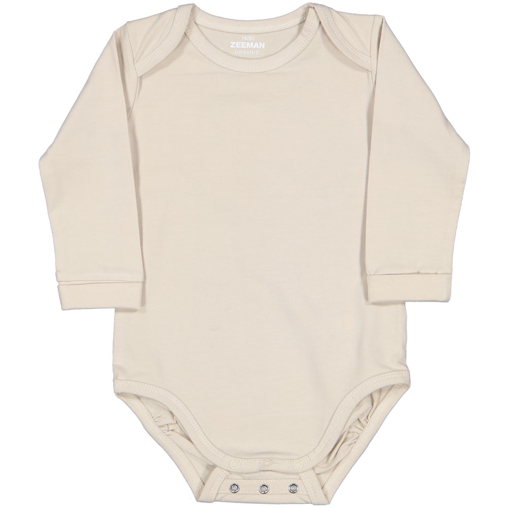 Zeeman Baby romper Lange mouwen Envelophals