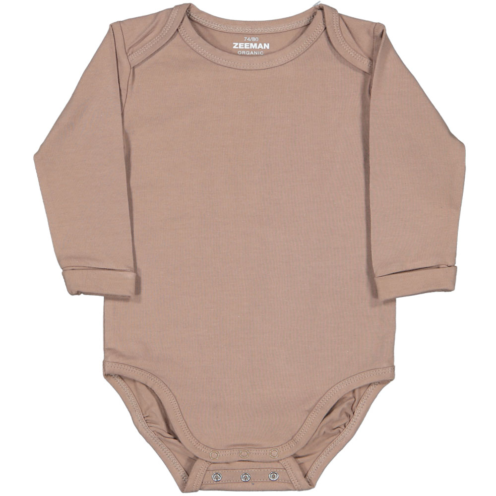 Zeeman Baby romper Lange mouwen Envelophals