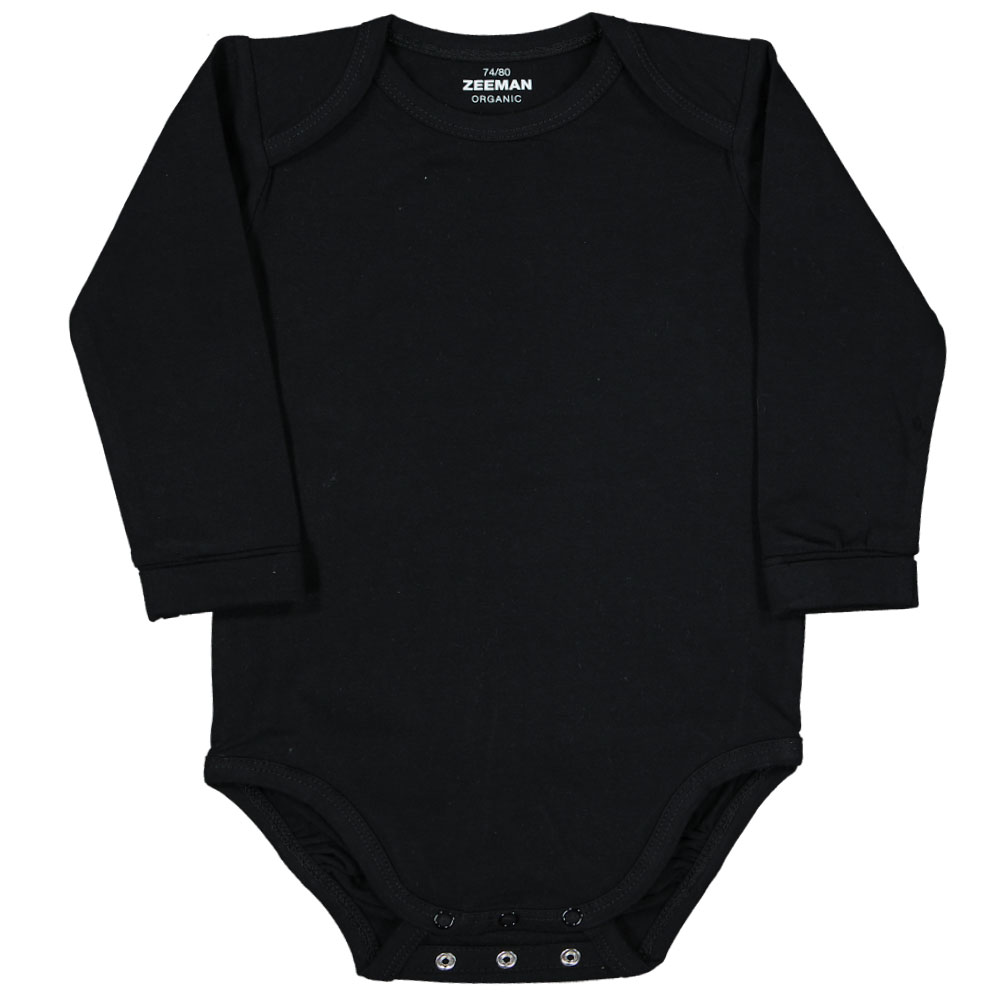 Zeeman Baby romper Lange mouwen Envelophals