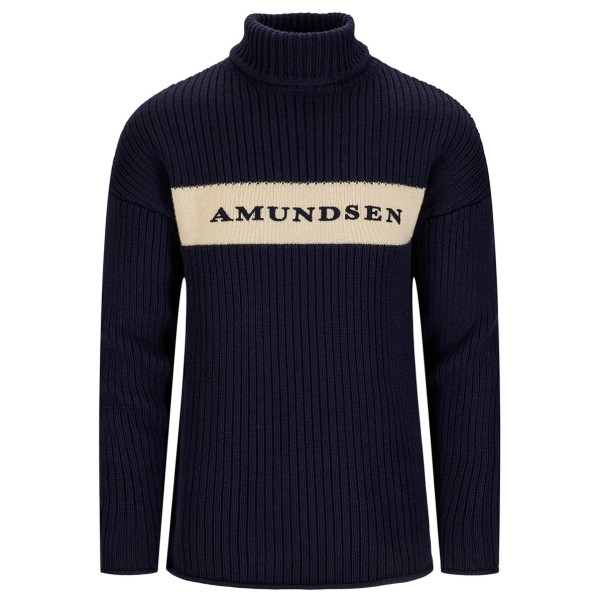 Amundsen Sports  Heroes Ski Turtle Neck - Wollen trui, blauw