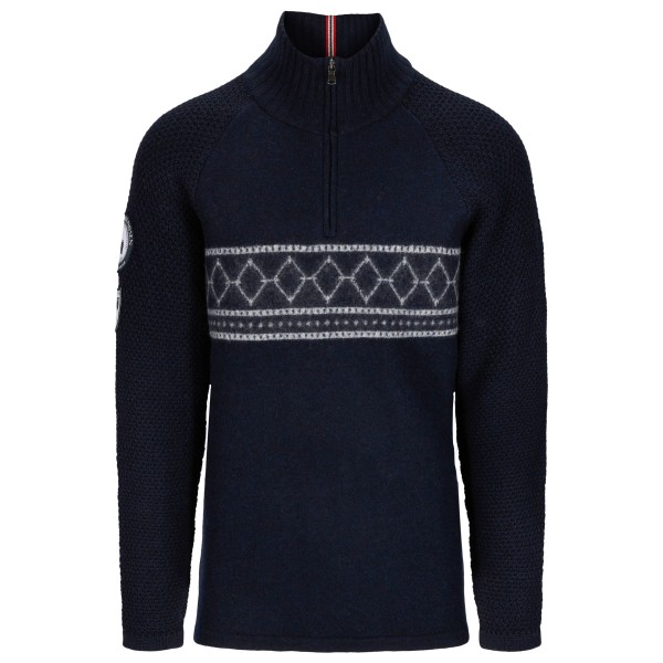 Amundsen Sports  Boiled Ski Sweater - Merinotrui, blauw