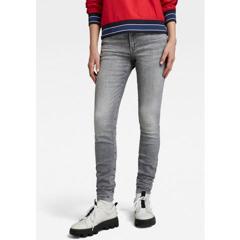 G-Star RAW Skinny fit jeans Lhana met wellnessfactor door het stretchaandeel