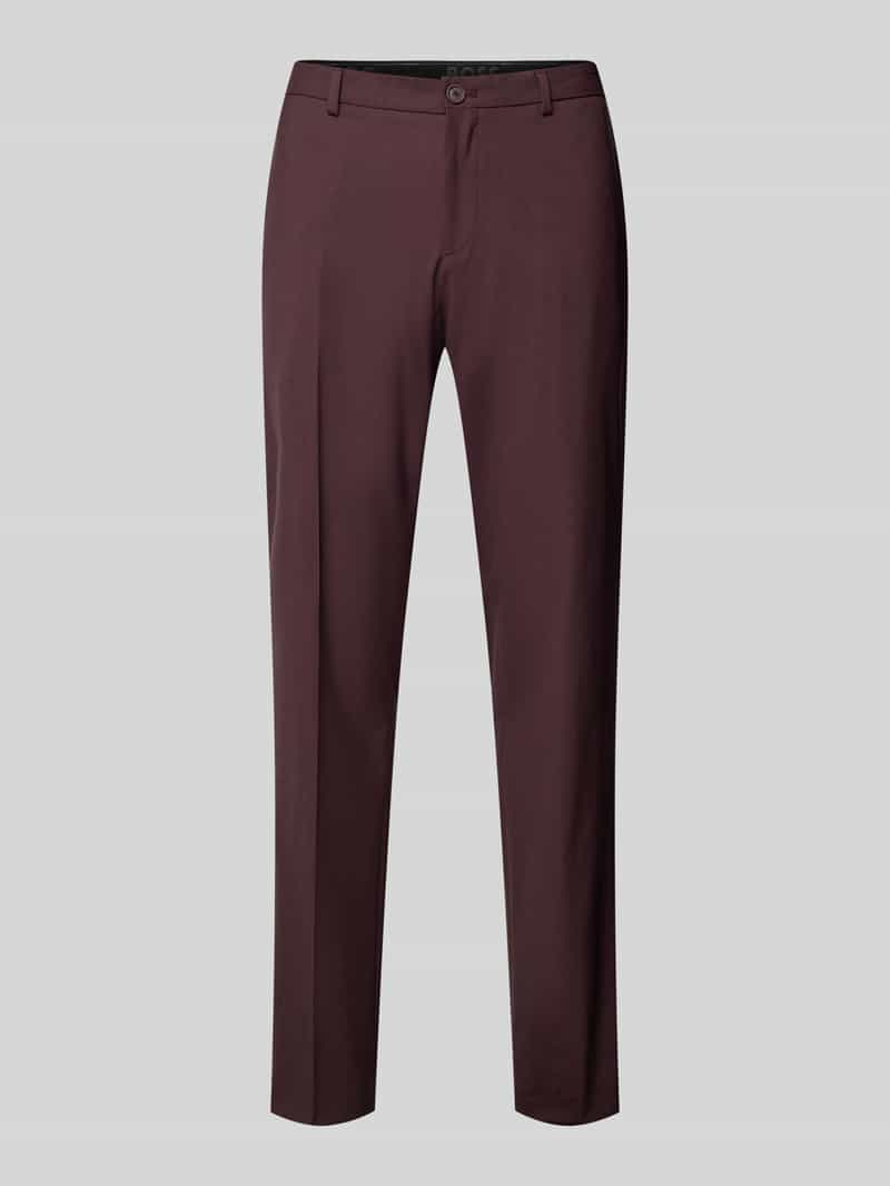 Boss Regular fit pantalon met steekzakken, model 'Genius'