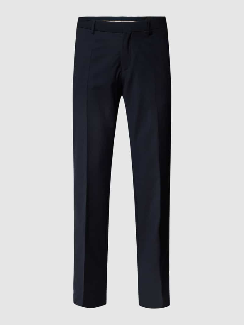 Boss Slim fit pantalon met steekzakken, model 'Genius'