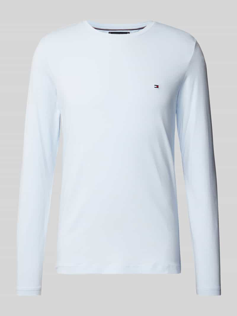 Tommy Hilfiger Regular fit shirt met lange mouwen en labelstitching