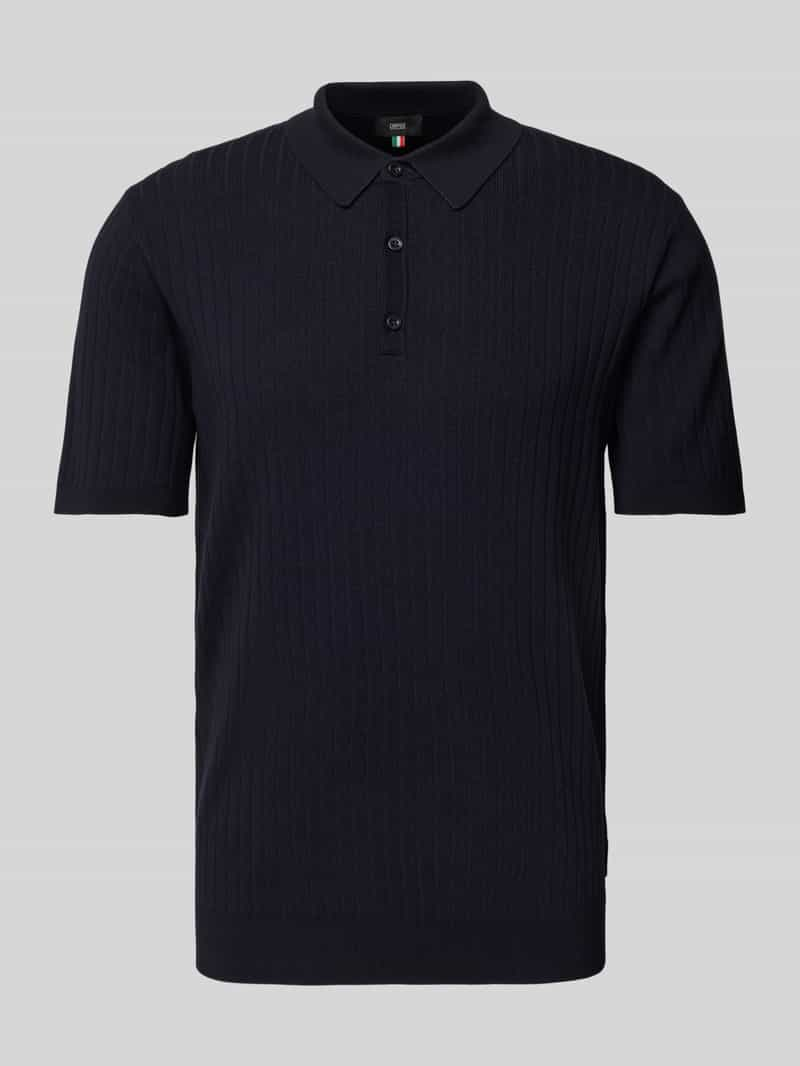 CINQUE Slim fit poloshirt met knoopsluiting, model 'NUPE'