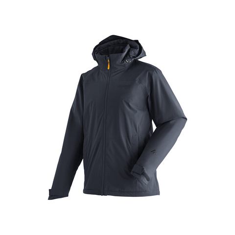 Maier Sports Outdoorjack Metor Therm Rec M Heren wandeljack, ademend en waterdicht, gewatteerde regenjack met capuchon