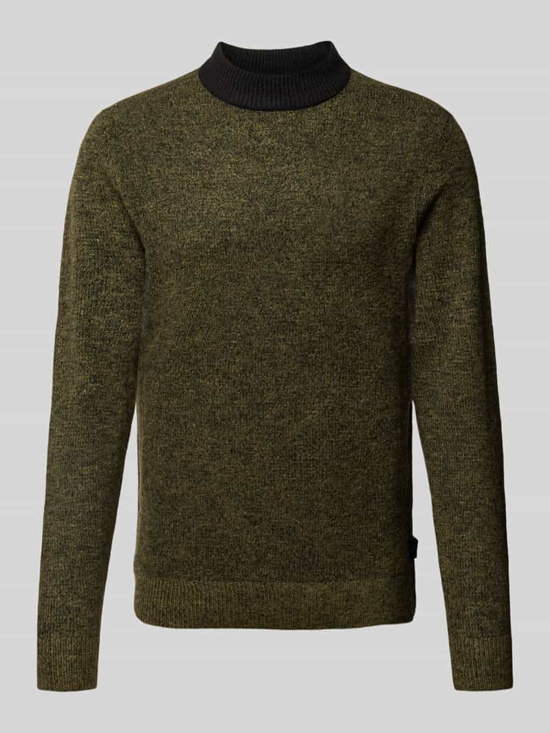 Jack & jones Gebreide pullover met labeldetail, model 'COSPACE'