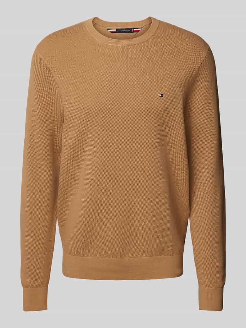 Tommy Hilfiger Gebreide pullover met logostitching