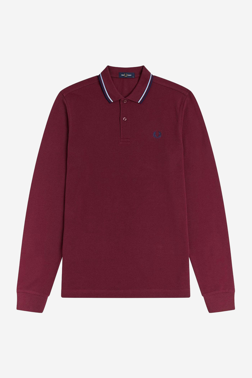 Fred Perry Ls twin tipped shirt