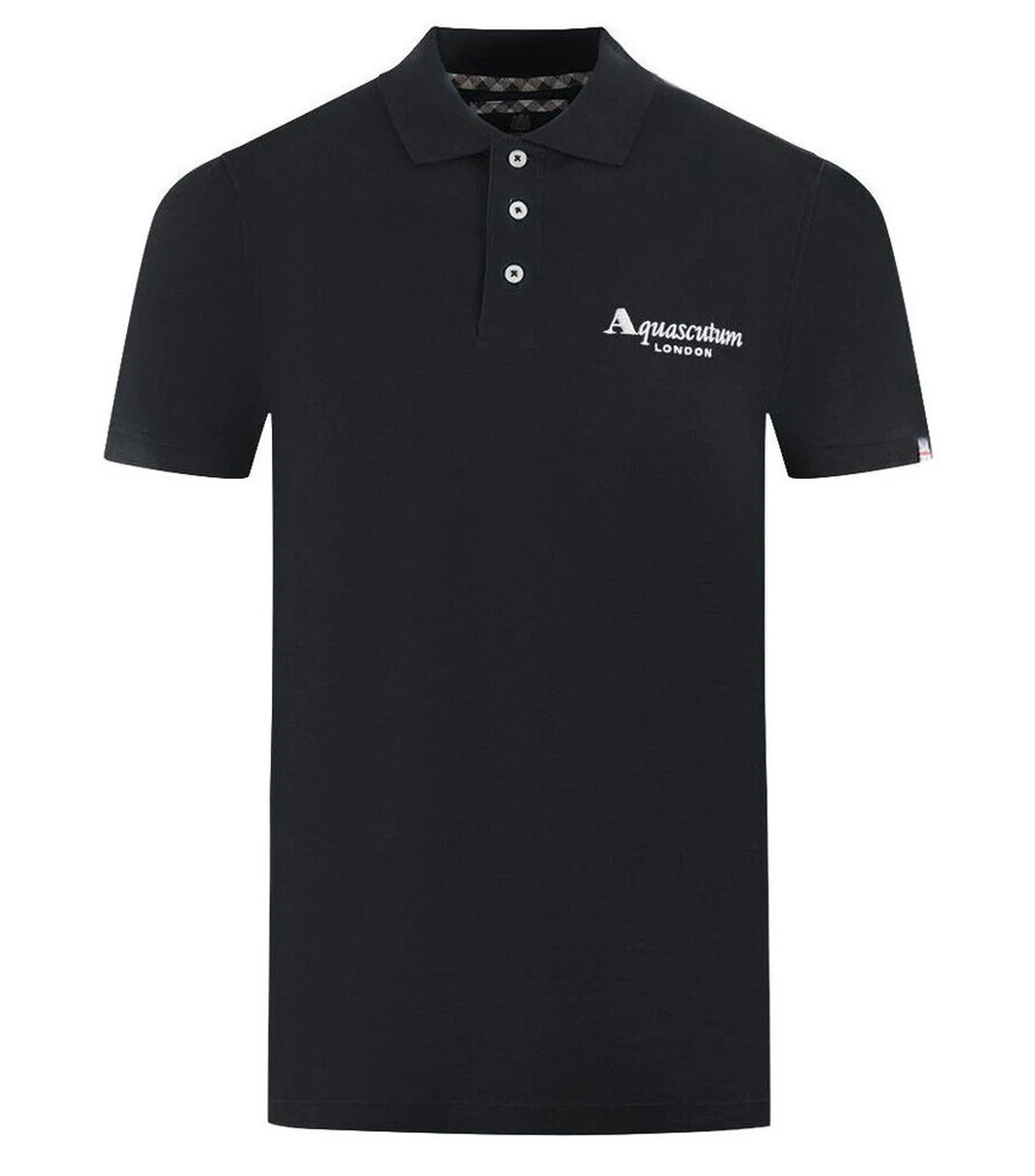 Aquascutum Elegante katoenen polo met contrasterend logo