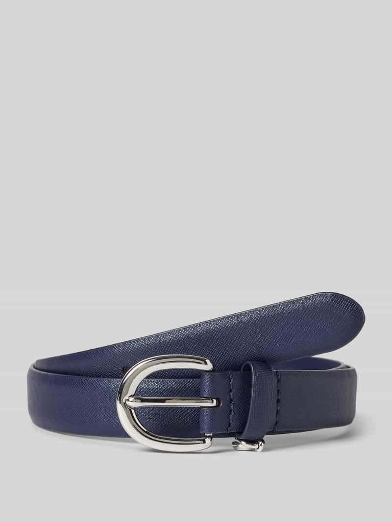 Lauren Ralph Lauren Leren riem met doornsluiting, model 'CHARM'