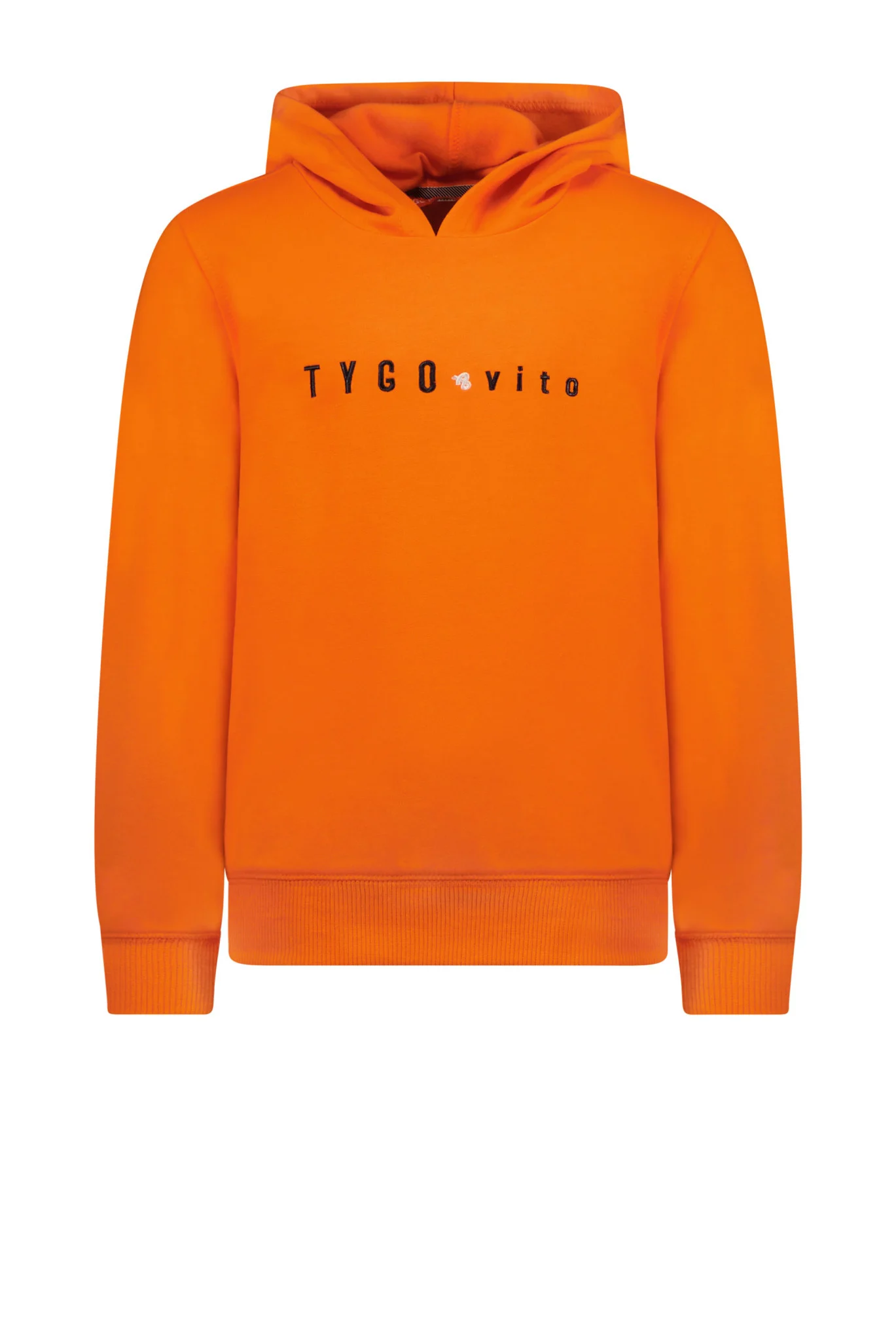 Tygo & Vito Jongens hoodie met geborduurd logo noos clownfish