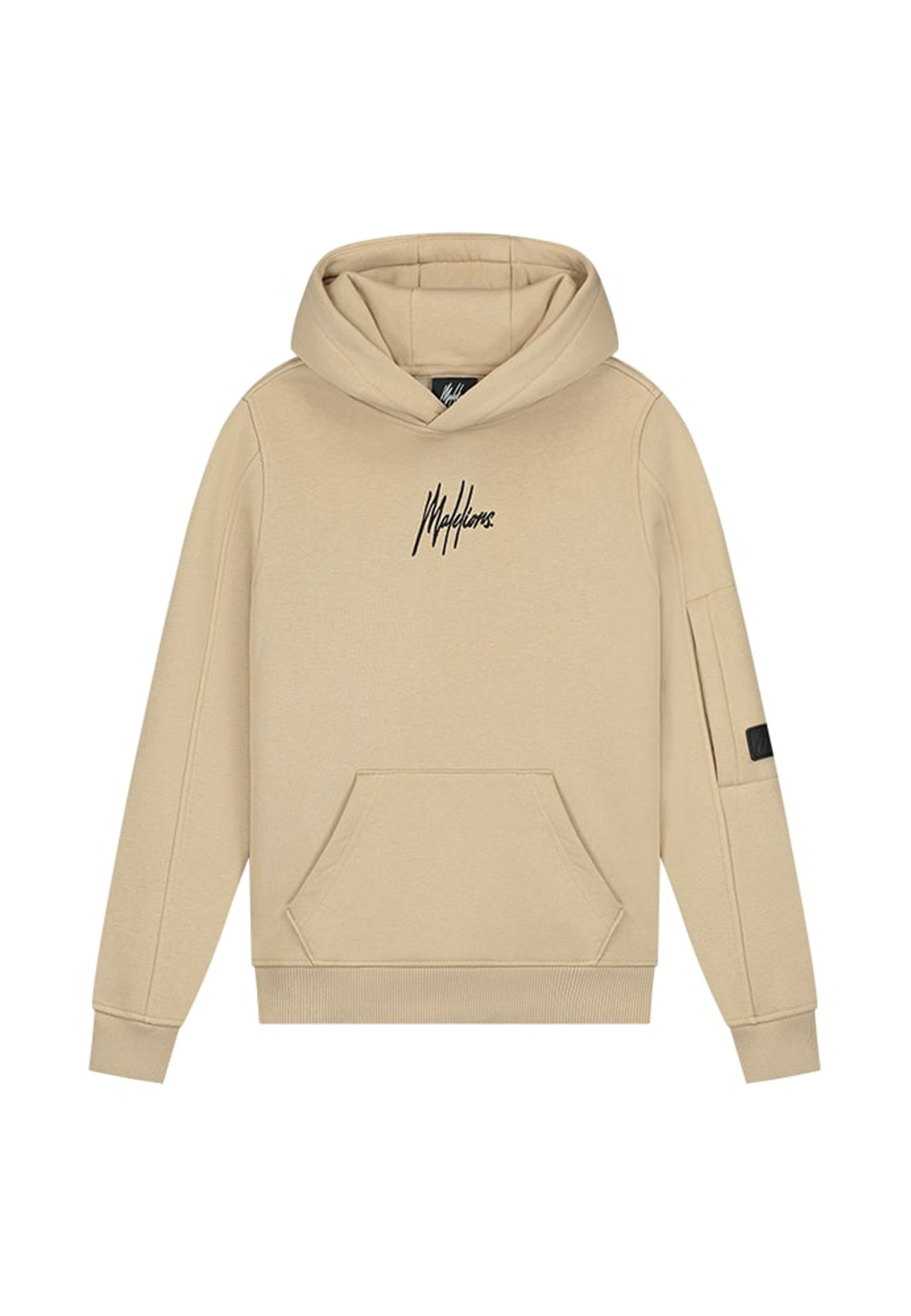 Malelions Jongens hoodie cargo light brown