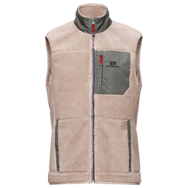 Elevenate  Glacier Pile Vest - Fleecebodywarmer, bruin