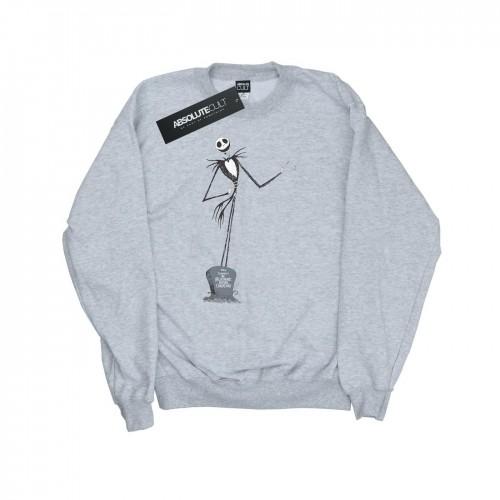 Disney Heren nachtmerrie vóór Kerstmis Jack Pose Sweatshirt M grijs