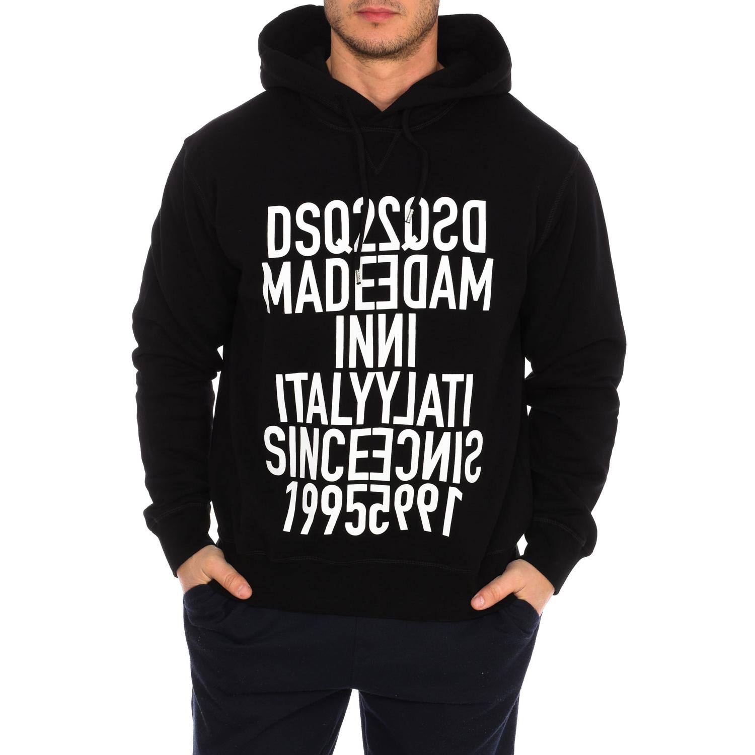 Dsquared2 Sudadera con capucha S74GU0482-S25042 hombre L zwart