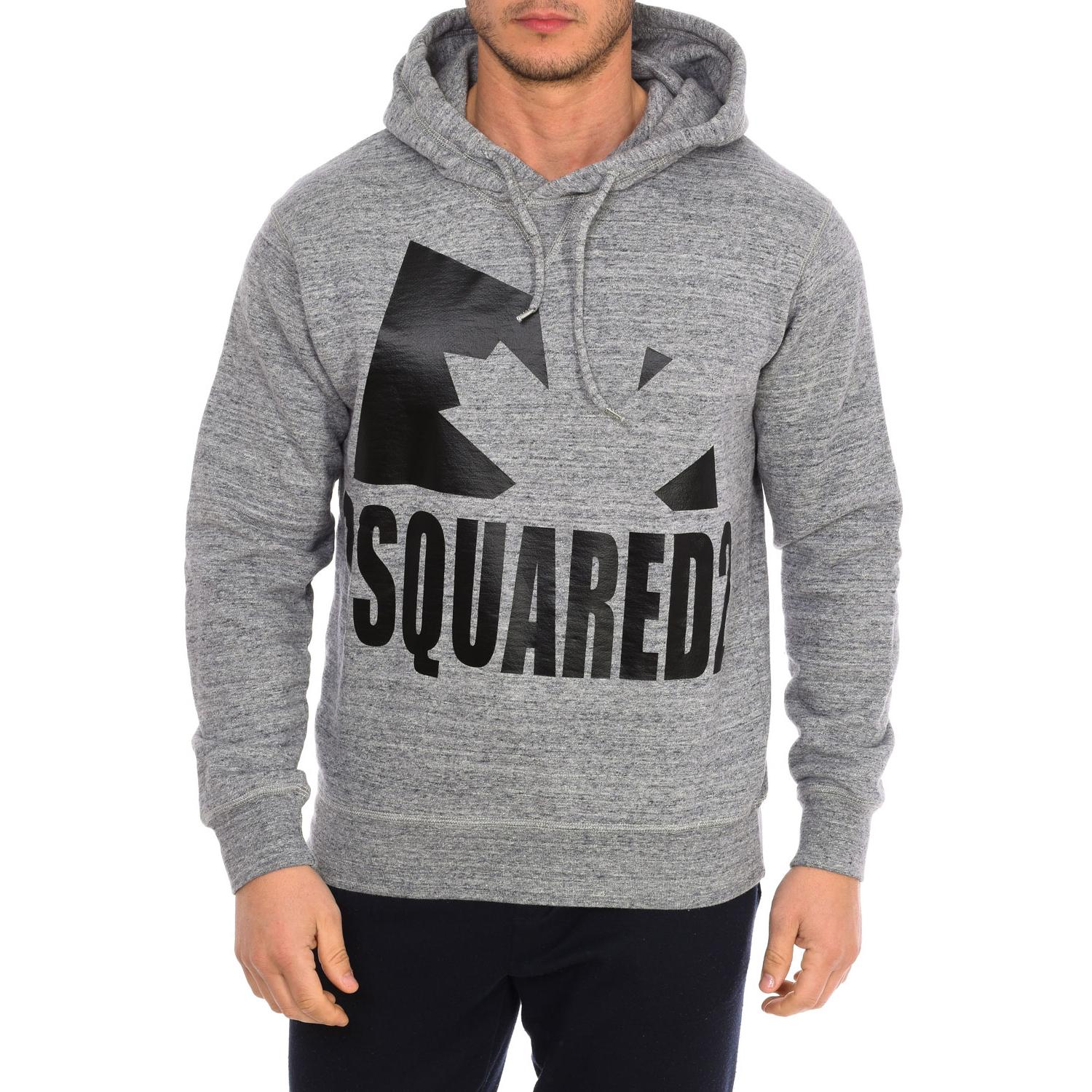 Dsquared2 Sudadera con capucha S74GU0530-S25403 hombre S grijs