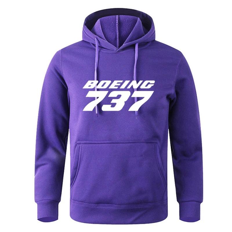 Enter Boutique Sports Clothing Collection Herfst Winter Heren Hoodies Fleece Warm Boeing 737 Sweatshirt Mode Streetwear Casual Hoge Kwaliteit Truien Hoody S