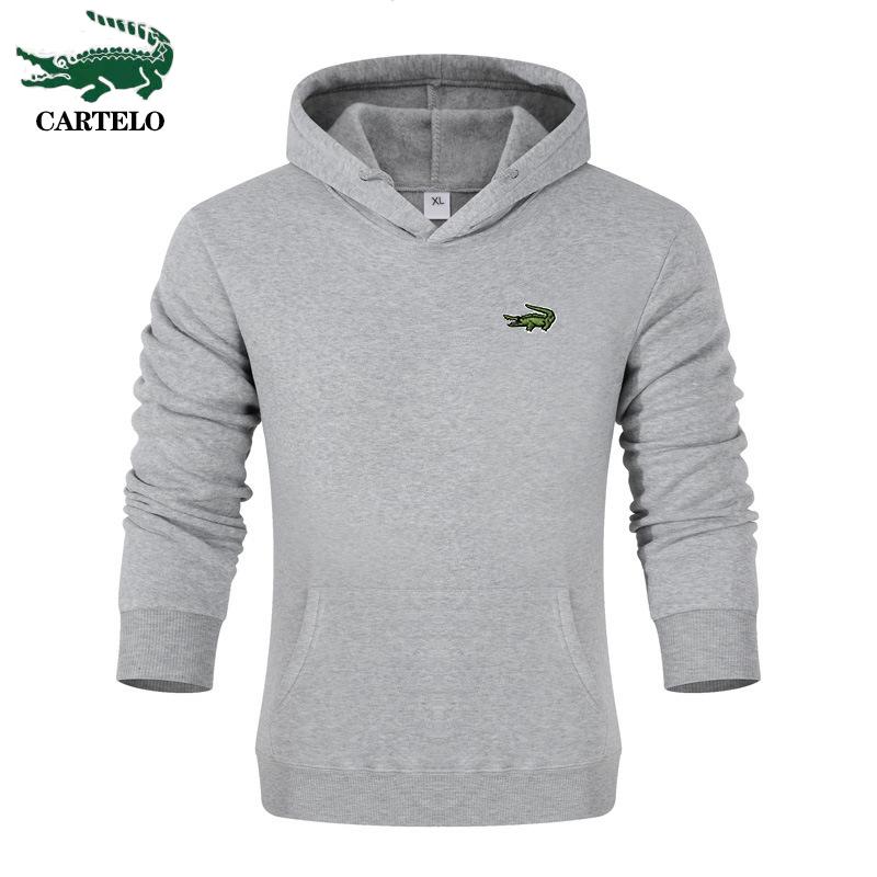 CARTELO Lente en herfst herenmerk Mode Casual Hoodie Patroon Geborduurde hoodie Hoodies Lange mouw Sweatshirt Plus Size Top XXXL