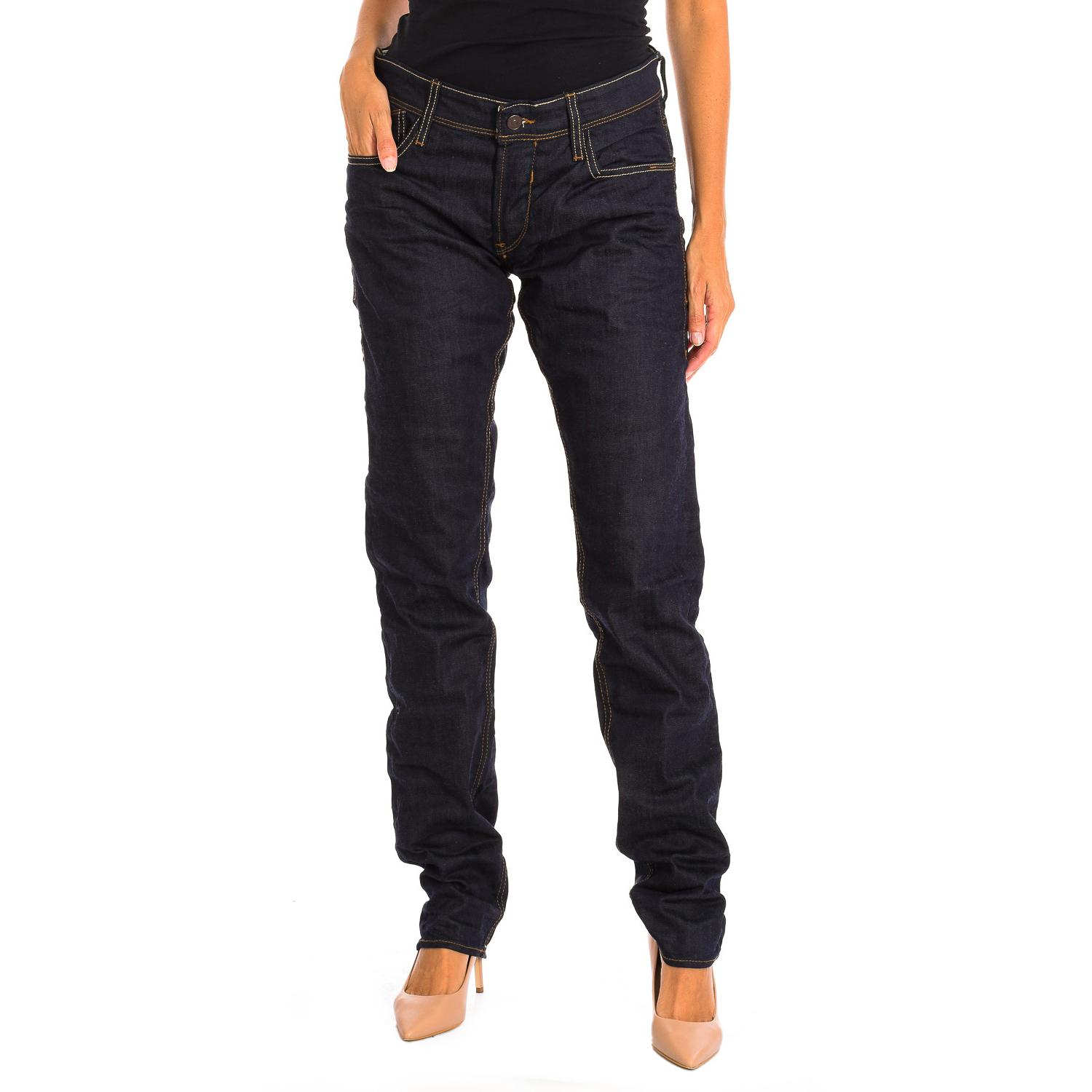 BlackPrice Lange damesjeans JH711BASIWR50 27-USA zwart