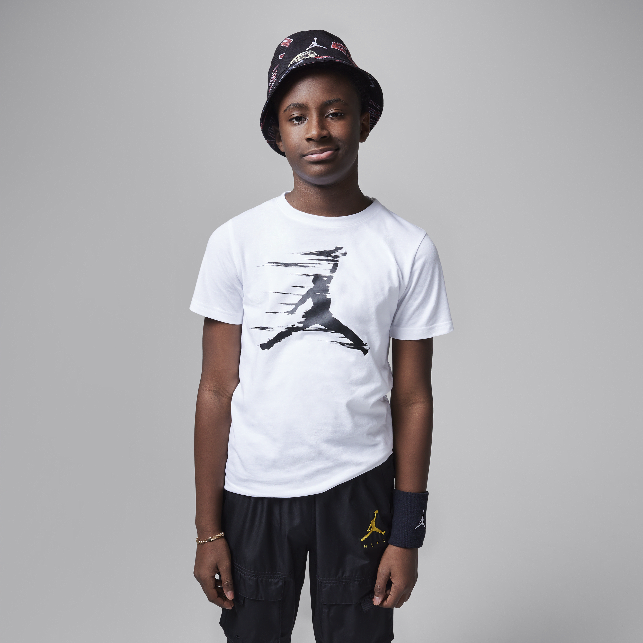 Jordan MVP Motion Jumpman T-shirt voor kids - Wit