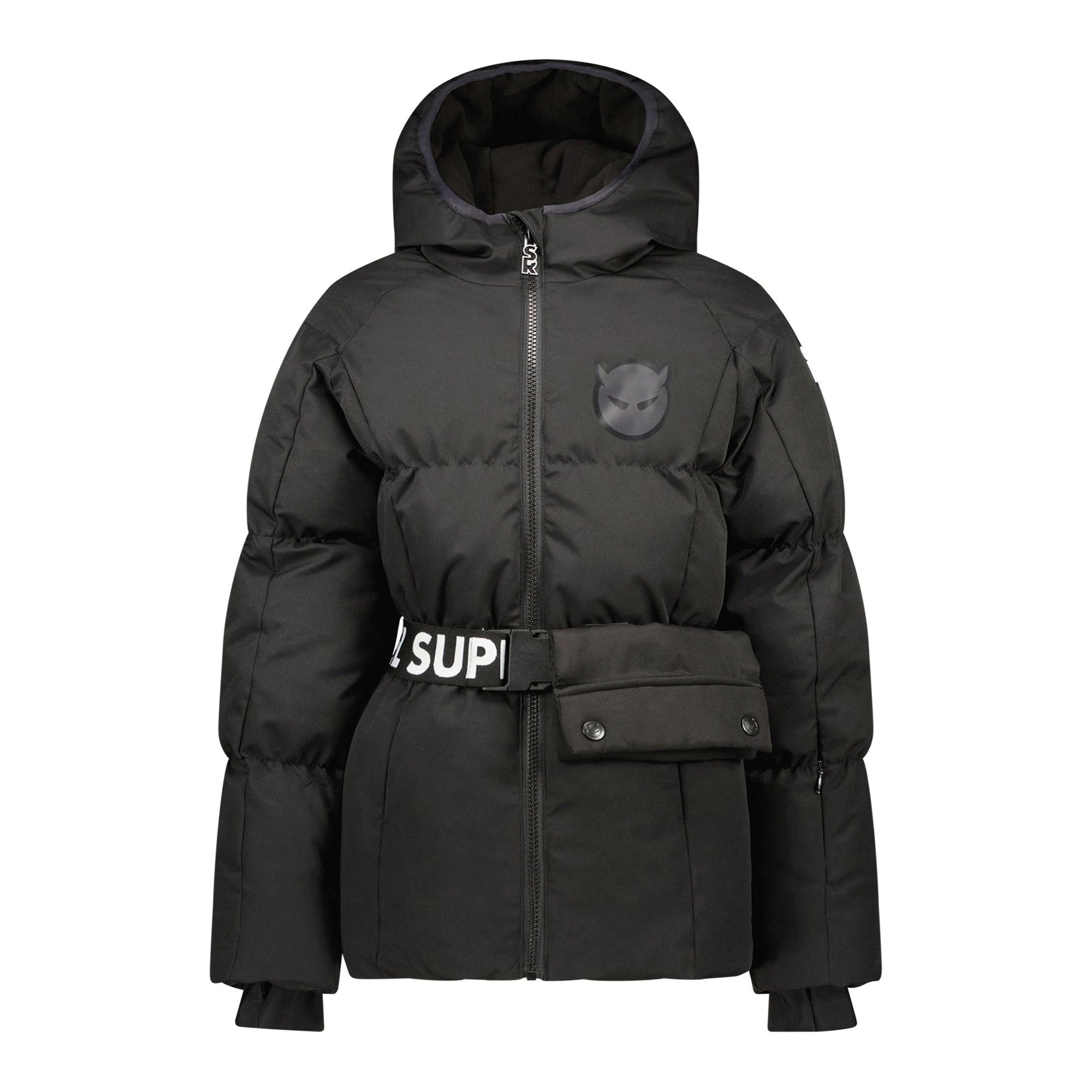 SuperRebel Puff Fleece Hooded Winterjas Meisjes